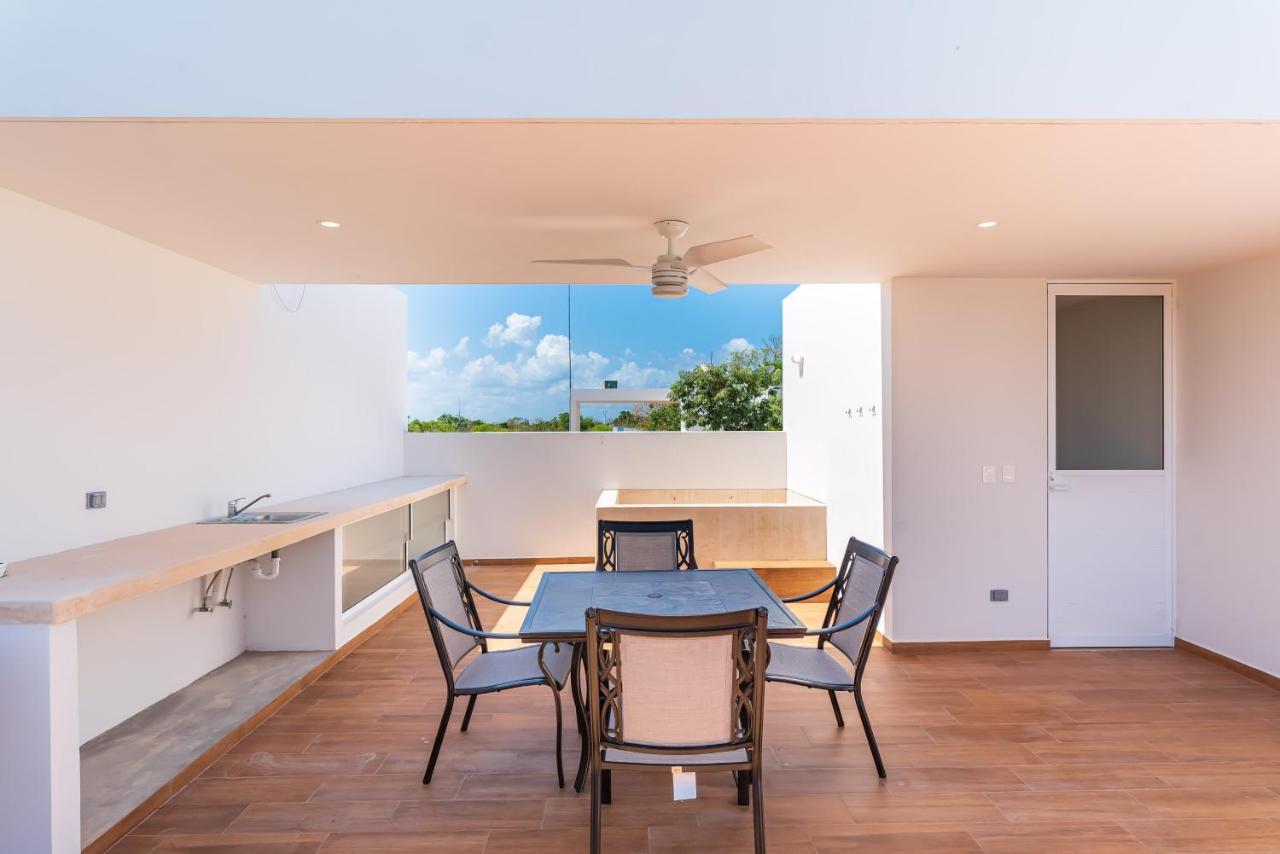 Entire House- 3Br With Private Roof Top Deck Playa del Carmen Eksteriør bilde